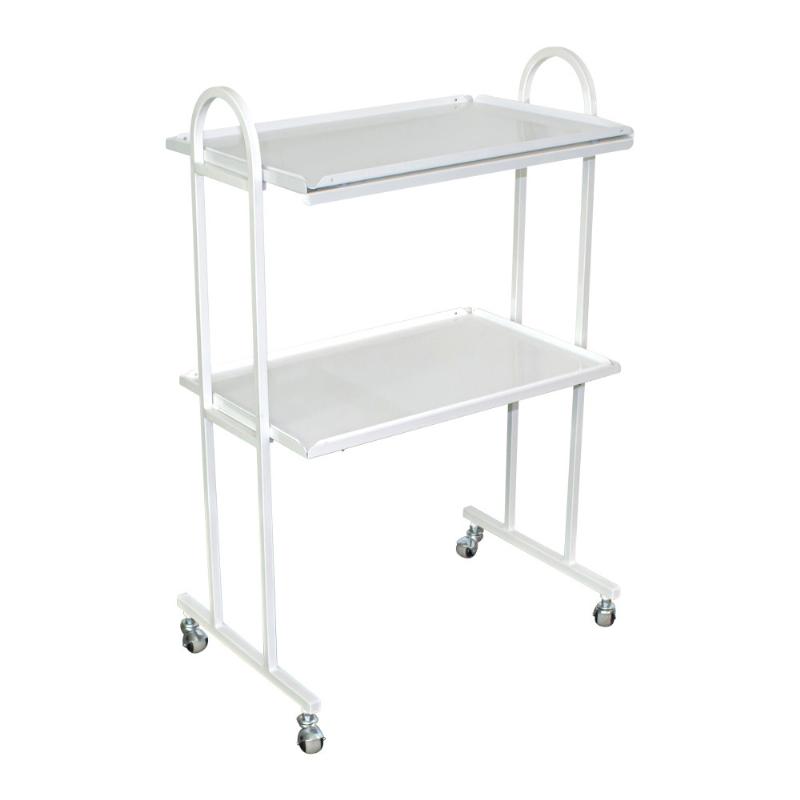 Столик інструментальний СІ-5 (полиці метал / метал) (Медпромсервіс)